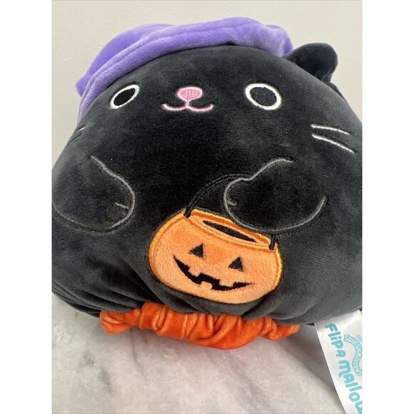 Squishmallows Calio & Calio Black Cat Flip A Mallows 8" - Picture 3 of 11